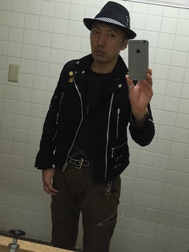 「punk rock」｜DJ KOKI ABE さん（メンズ・171cm）の秋コーディネート