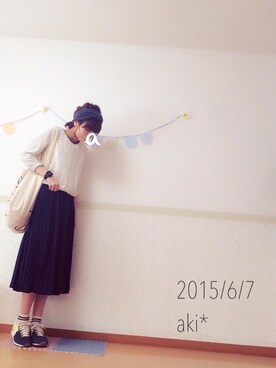 aki*さん(レディース・161cm)の夏コーディネート