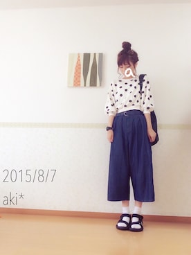 aki*さん(レディース・161cm)の夏コーディネート