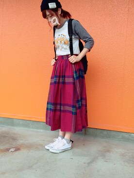 aki*さん（レディース・161cm）の秋コーディネート