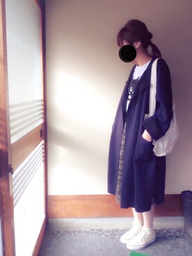aki*さん（レディース・161cm）の冬コーディネート