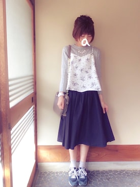 aki*さん（レディース・161cm）の春コーディネート