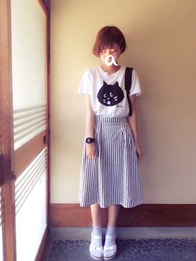 aki*さん（レディース・161cm）の春コーディネート