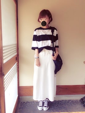 aki*さん（レディース・161cm）の夏コーディネート