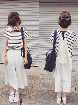 aki*さん(レディース・161cm)の夏コーディネート