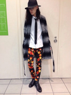 「NO ID.（ノーアイディ）のアイテム（カーディガン/ボレロ）」を使った、daisukeさん（メンズ・176cm）の夏コーディネート