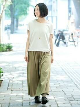 ぢっちゃんさん（レディース・158cm）の夏コーディネート