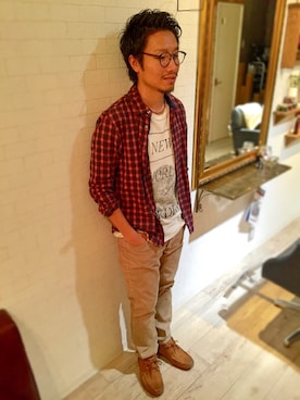 「UGG（アグ）のアイテム」を使った、malboさん（メンズ・170cm）の秋コーディネート