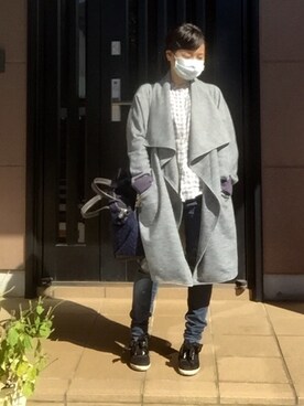 「diamond-bar（ダイヤモンドバー）のアイテム」を使った、YOUさん（レディース・146cm）の秋コーディネート