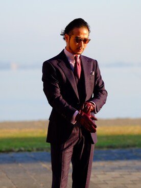 Charvet のネクタイを使った人気ファッションコーディネート - WEAR