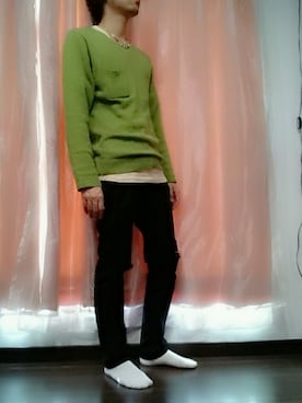 「WESCO（ウエスコ）のアイテム（その他）」を使った、ちょろつんさん（メンズ・176cm）の秋コーディネート