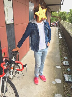 「大学」｜「アイテム（その他）」を使った、たっちゃんさん（メンズ・171cm）の秋コーディネート