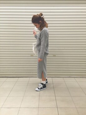 「Discoat」｜おはぎ❇︎さんさん（レディース・154cm）の春コーディネート