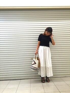 おはぎ❇︎さんさん（レディース・154cm）の夏コーディネート