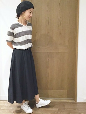 橋本さん（レディース・162cm）の夏コーディネート