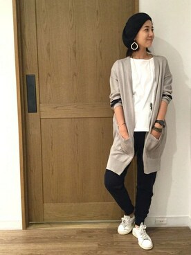 橋本さん(レディース・162cm)の秋コーディネート