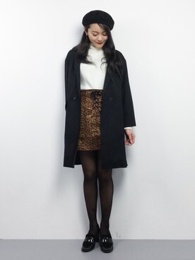 黒ロングコート のレディース人気ファッションコーディネート Wear