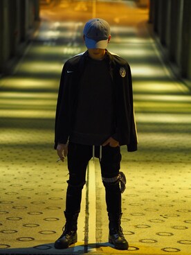 「A BATHING APE（アベイシングエイプ）のアイテム（その他）」を使った、Yu-maさん（メンズ・169cm）の春コーディネート