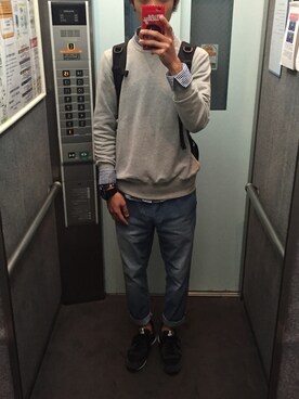 「G-SHOCK」｜綾ちゃんさん（メンズ・175cm）の秋コーディネート