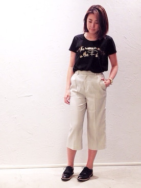 「JETEE（ジュテ）のアイテム」を使った、▲Yuuri.s▼さん（レディース・165cm）の夏コーディネート