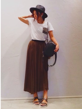 「matelasse durer（マトラッセ デュレ）のアイテム」を使った、▲Yuuri.s▼さん（レディース・165cm）の夏コーディネート