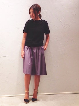 「スカーチョ」｜▲Yuuri.s▼さん（レディース・165cm）の夏コーディネート