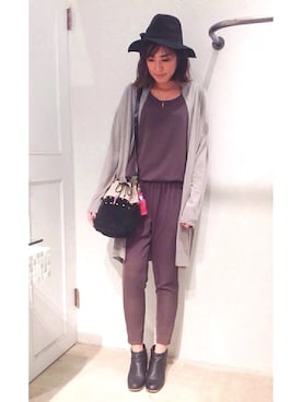 「matelasse durer（マトラッセ デュレ）のアイテム」を使った、▲Yuuri.s▼さん（レディース・165cm）の冬コーディネート