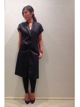 「RAW FUDGE（ローファッジ）のアイテム（ジャケット/アウター）」を使った、▲Yuuri.s▼さん（レディース・165cm）の夏コーディネート