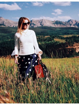 「HENRI BENDEL（ヘンリーベンデル）のアイテム」を使った、Erinさん（レディース・163cm）の秋コーディネート