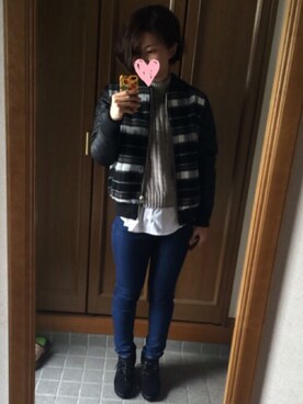 ゆみ♡( •ॢ◡-ॢ)さん（レディース・157cm）の冬コーディネート