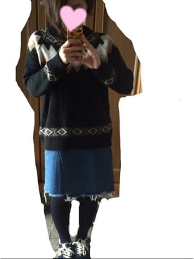 ゆみ♡( •ॢ◡-ॢ)さん（レディース・157cm）の冬コーディネート