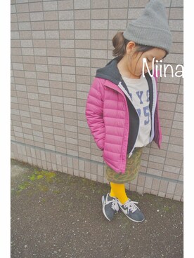Niinaさん（キッズ・110cm）の冬コーディネート