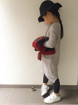 Niinaさん(キッズ・110cm)の秋コーディネート