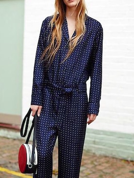 「rag & bone（ラグアンドボーン）のアイテム（つなぎ/オールインワン）」を使った、hyuna baeさん（レディース・172cm）の冬コーディネート
