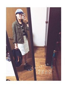 m a i k o ❁さん(レディース・160cm)の春コーディネート