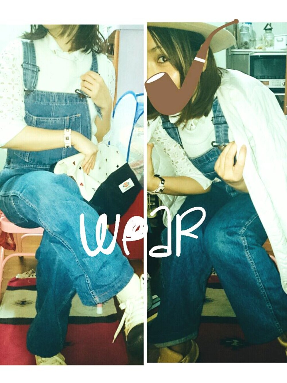 ホワイト系のベスト、ホワイト系のブルゾン、ホワイト系のワンピースを着用したレディースの春コーディネートの1枚目の写真