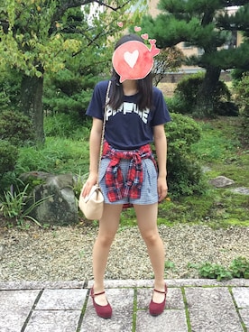 もえのすけさん（レディース・159cm）の秋コーディネート