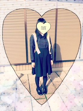 もえのすけさん（レディース・159cm）の冬コーディネート