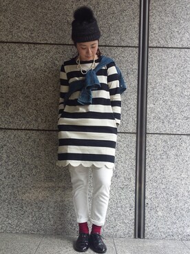 tomoさん（レディース・160cm）の冬コーディネート