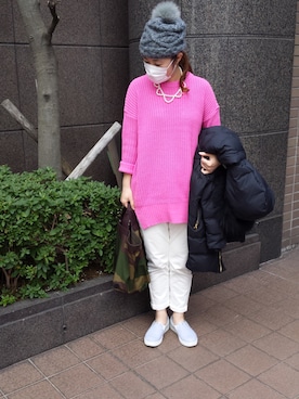 tomoさん（レディース・160cm）の春コーディネート