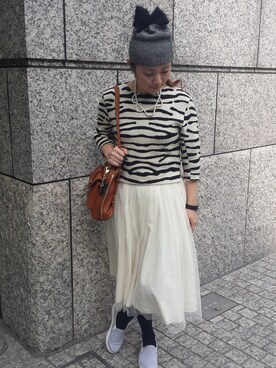 tomoさん（レディース・160cm）の春コーディネート