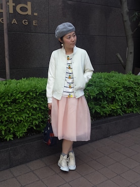 tomoさん（レディース・160cm）の春コーディネート