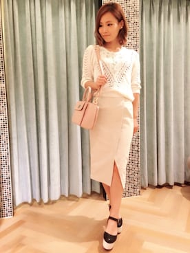 Rikako Takahashiさん（レディース・158cm）の夏コーディネート