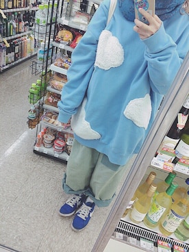 「±0（プラスマイナスゼロ）のアイテム」を使った、ぷじわらちゃん。さん（レディース・160cm）の春コーディネート