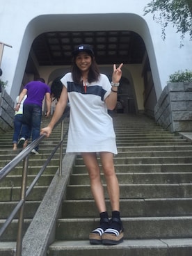 「goocy」｜SAKIさん（レディース・162cm）の冬コーディネート