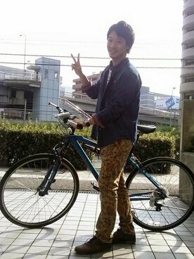 トールさんさん（メンズ・178cm）の秋コーディネート