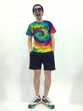 マツダ ケンさん（メンズ・174cm）の春コーディネート