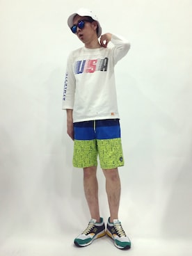 マツダ ケンさん(メンズ・174cm)の春コーディネート