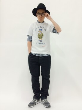 マツダ ケンさん(メンズ・174cm)の春コーディネート