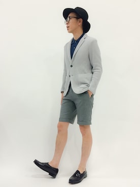 「UNITED ARROWS（ユナイテッドアローズ）のアイテム（その他アウター）」を使った、マツダ ケンさん（メンズ・174cm）の春コーディネート